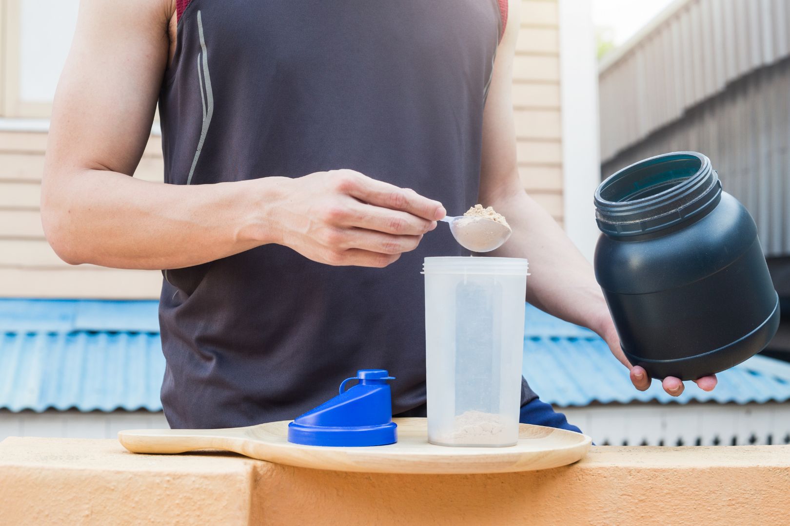 como combinar pre treino e creatina