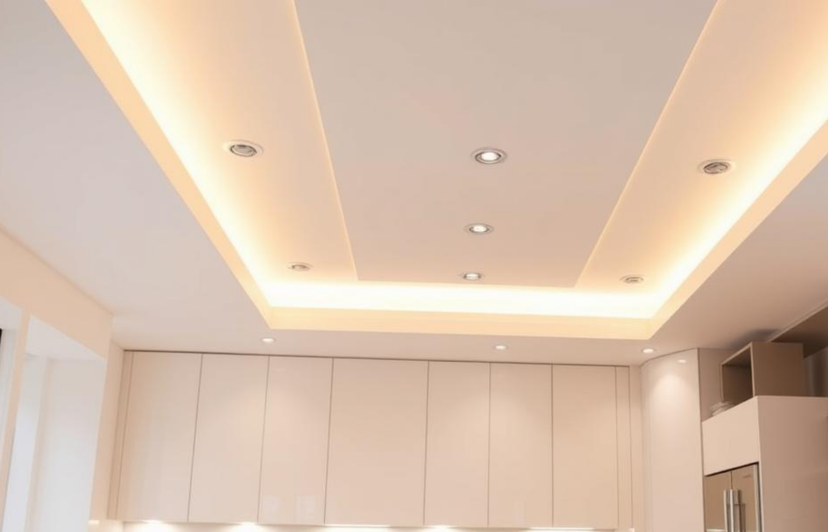 Gesso ajuda na iluminacao do ambiente